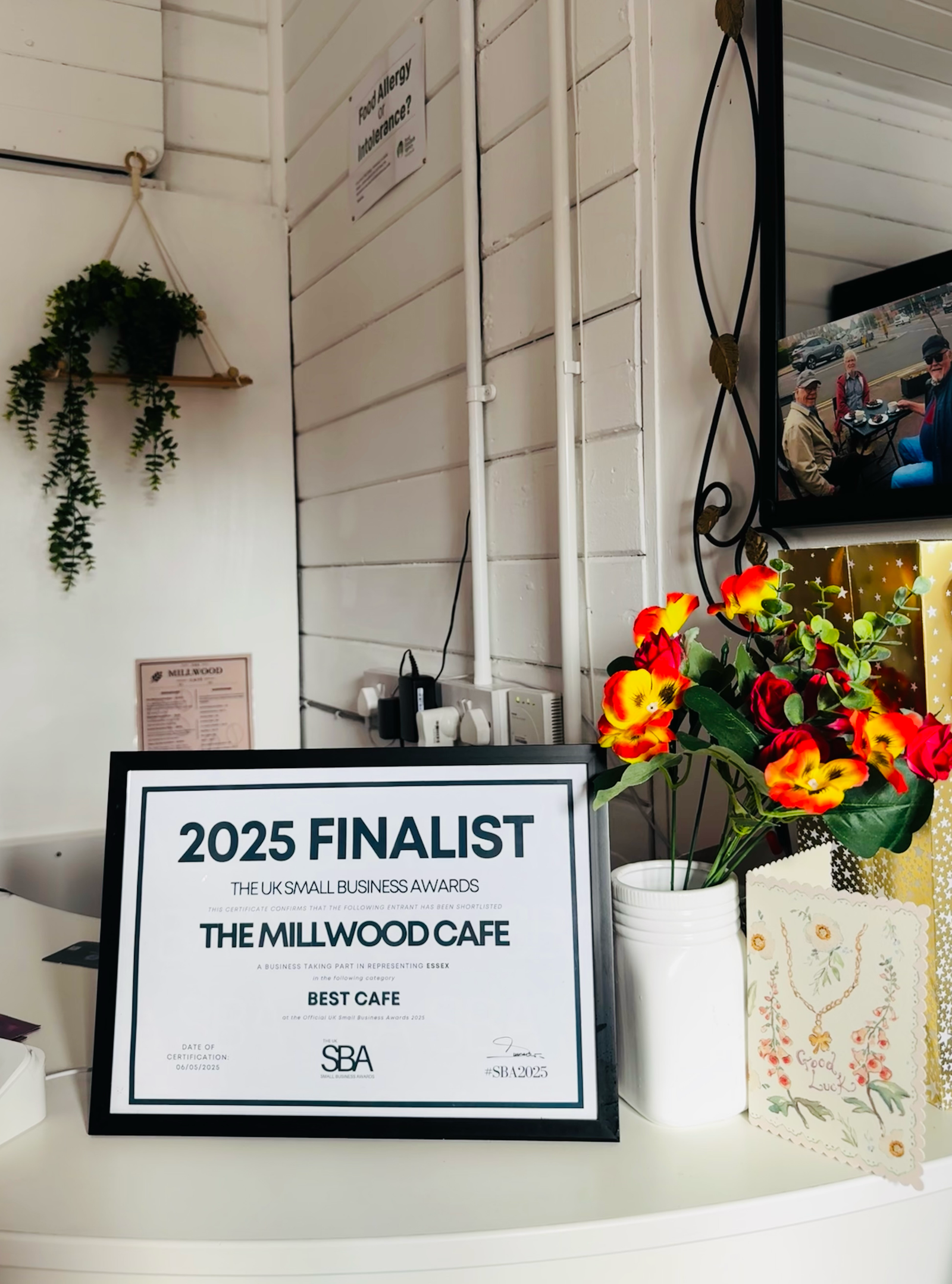 2025 UK Small Business Awards Finalist - The Millwood Café